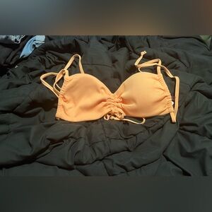 Ardene Orange tie up Bikini Top